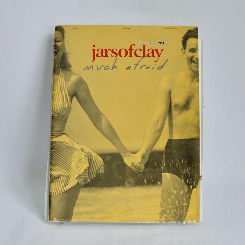 Jars of Clay Much Afraid Piano Guitar Voice Book